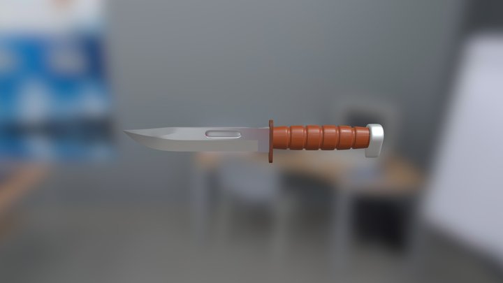 nóż 3D Model