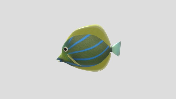 SGD 116 Johnson Fish 3D Model
