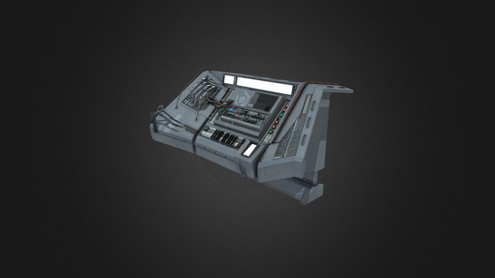 [HD] COMBINE CONSOLE – Modello 3D gratuito STL
