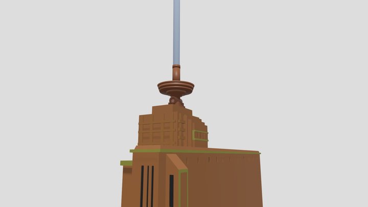 20th Century Fox 2009-2013 Moving Searchlight 3D Model