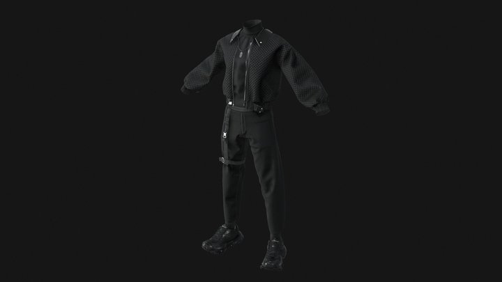 OUTFIT STREETKID SPECIAL | STELL GARMENT 3D Model
