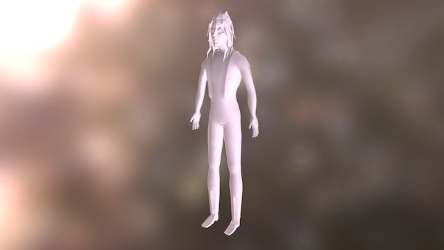 Andromeda (retopologia e mapeamento) 3D Model