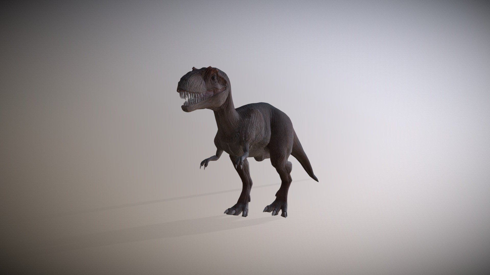 ArtStation - Dino idle animation