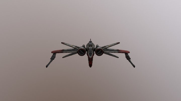 Star Wars: ARC-170 WIP 3D Model