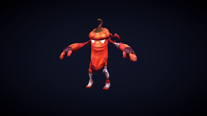 Chili_Character_Final 3D Model
