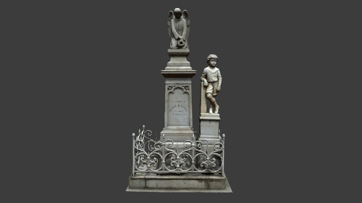 Tumbas de niño Ricardo 3D Model