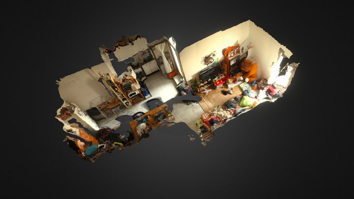 Living LR 3D Model