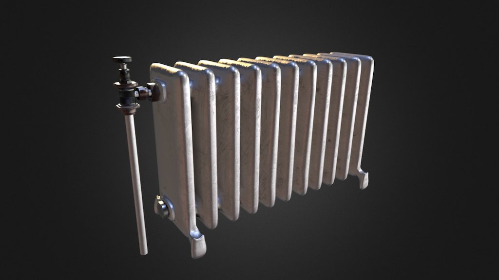 Old Fashioned Radiator - 3D model by anthwolf (@anthmurphy) [6eed5f4 ...