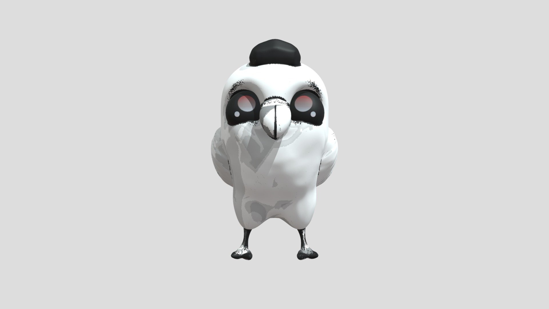 3D Inktober - #8 - Frail