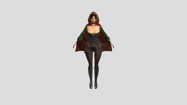 Blanche 3D Model