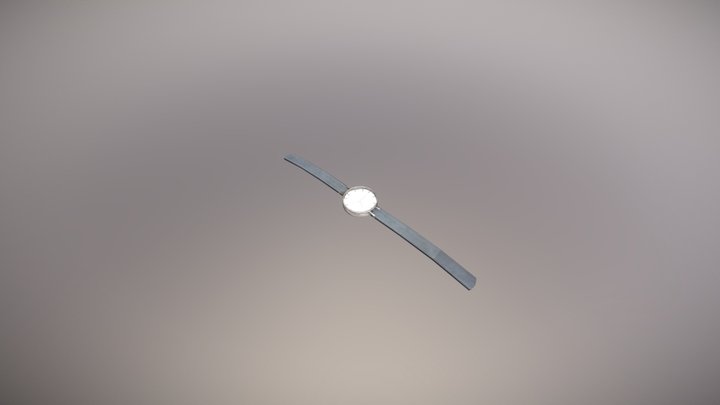 Minimalist Watch 3D Model