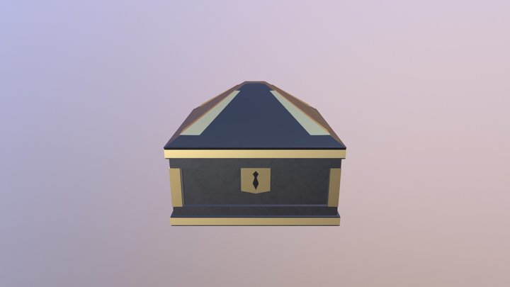 Quadratic Chest 3D Model