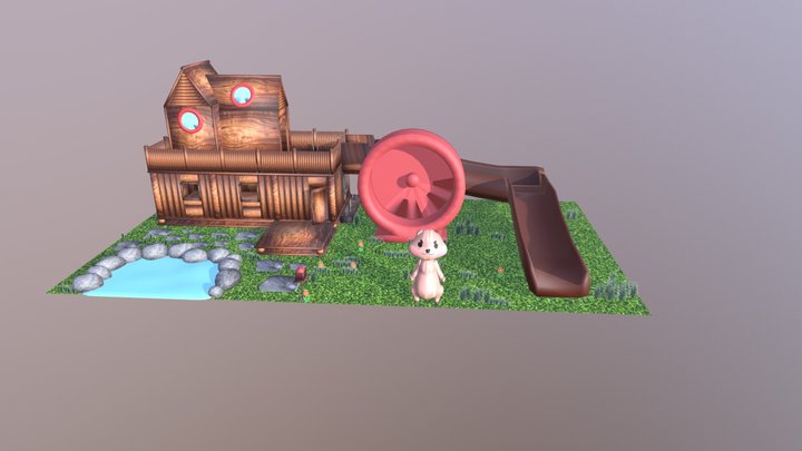寵物鼠的小別墅 3D Model