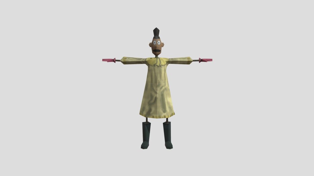 Mrs Tweedy Mannequin (Chicken Run Game)