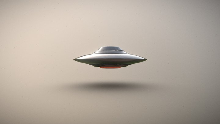 Bob Lazar UFO 3D Model