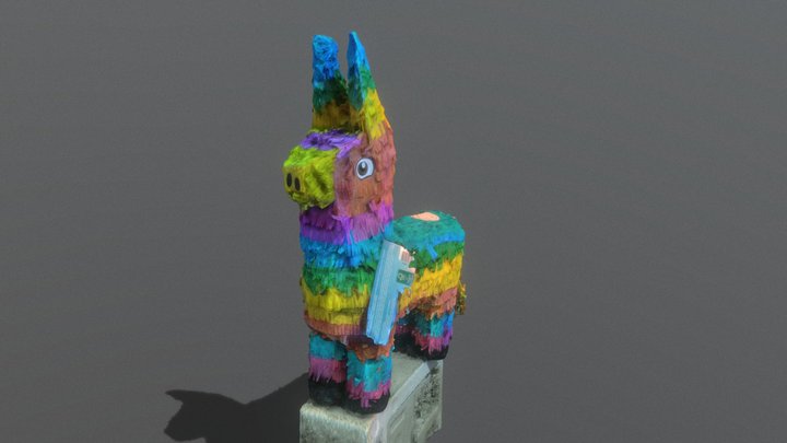 Colorful piñata 3D Model