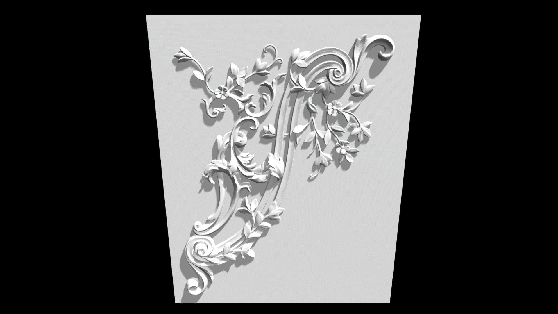 Угол Ду-134 480x605x35mm - 3D model by Dikart [6ef36b9] - Sketchfab