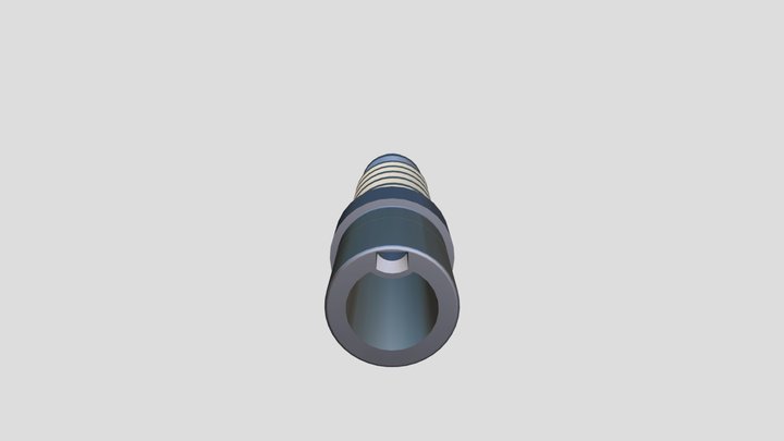Worm 3D Model