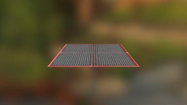 Scifi_floor Panel 3D Model