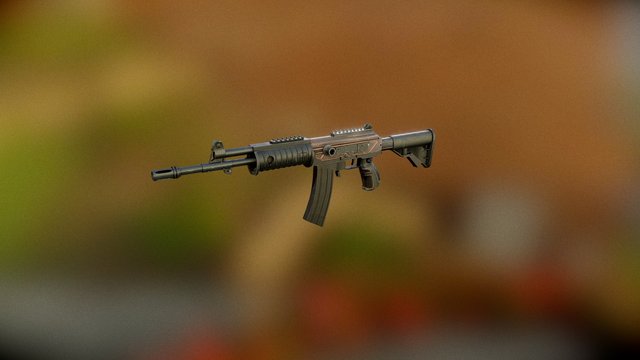 Galil AR | Vacuum 3D Model