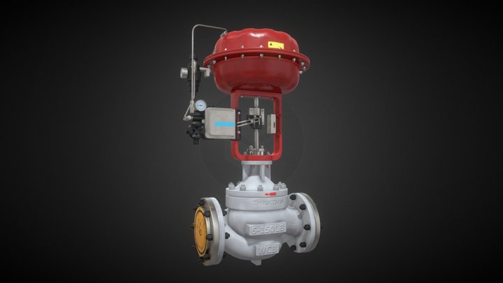Pressure Control Valves 3D Model
