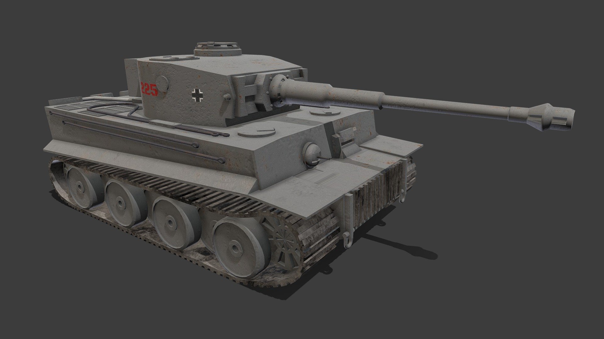 Tiger-tank 3D models - Sketchfab