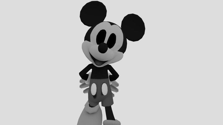 TI Suicide Mouse 3D Model