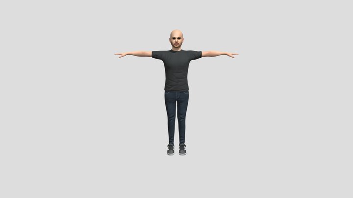 Tim Pool 3D Model