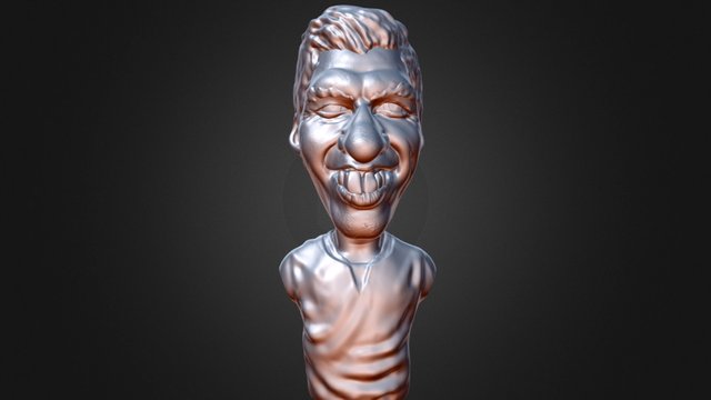 Luis Suarez 3D Model