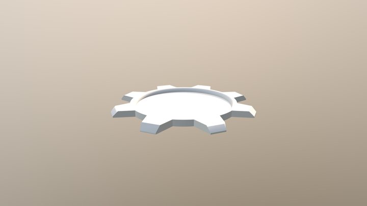 Gear Coaster 3D Model