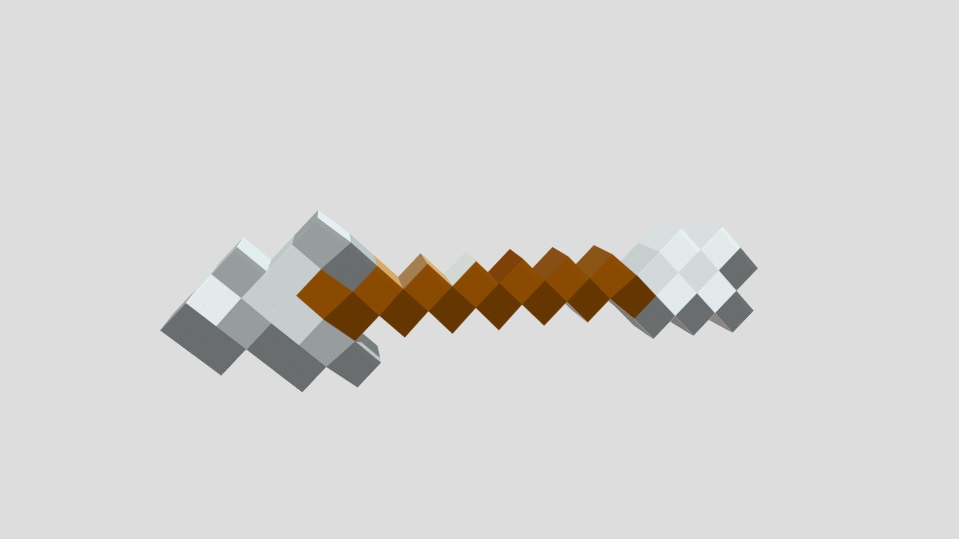 What is the title of this picture ? Minecraft Arrow - Download Free 3D model by William Zarek (@bugbilly