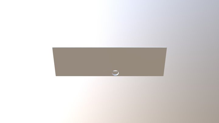 Small Panel Front for Star Trek Tricorder 3D Model