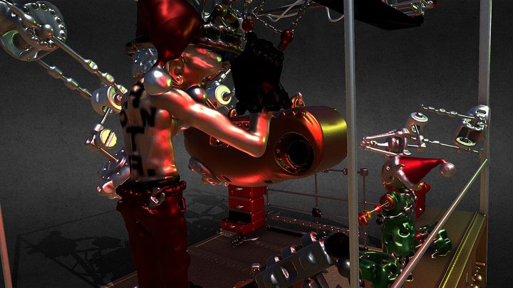 MasterpieceVr Challenge : Santa workshop 3D Model
