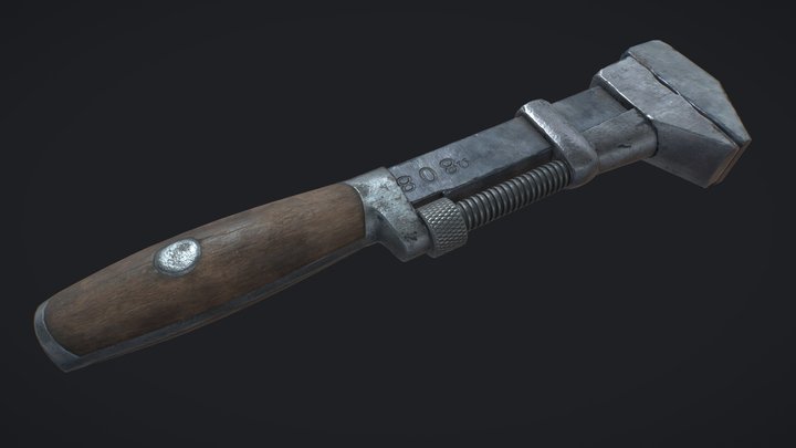 Monkey Wrench | GAP Tool Assignment 3D Model