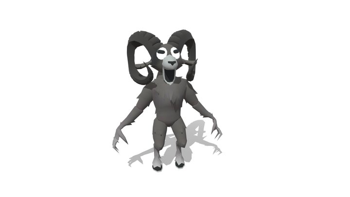 The Ram 99 nights in the forest ROBLOX 3D Model
