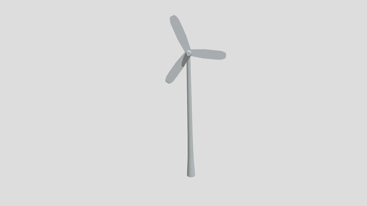 wind turbine 3D Model