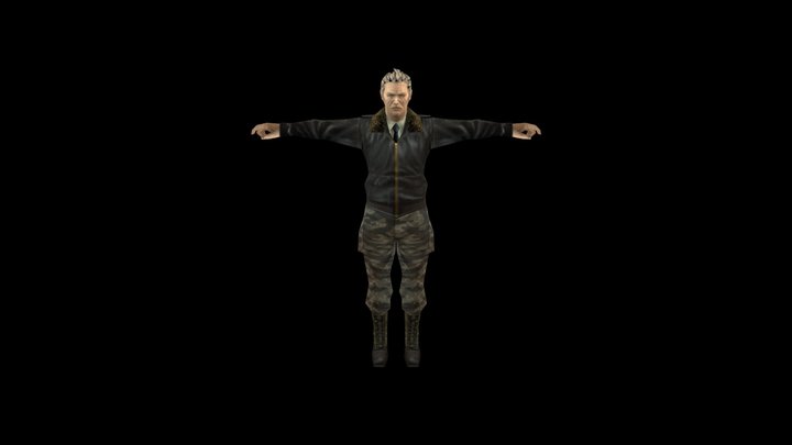 PSP MGS Portable Ops Major Zero – Modello 3D gratuito STL