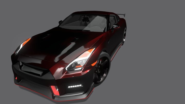 Nissan GT 3D Model