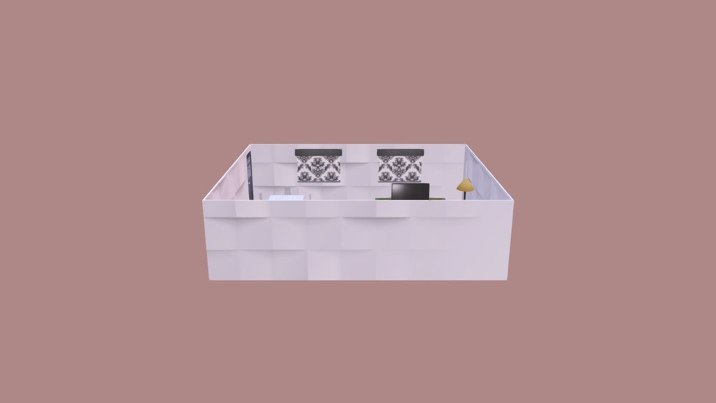 3D Dining Room Game Design