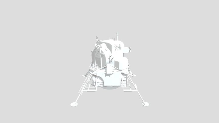 Apollo 11 Lunar Module 3D Model