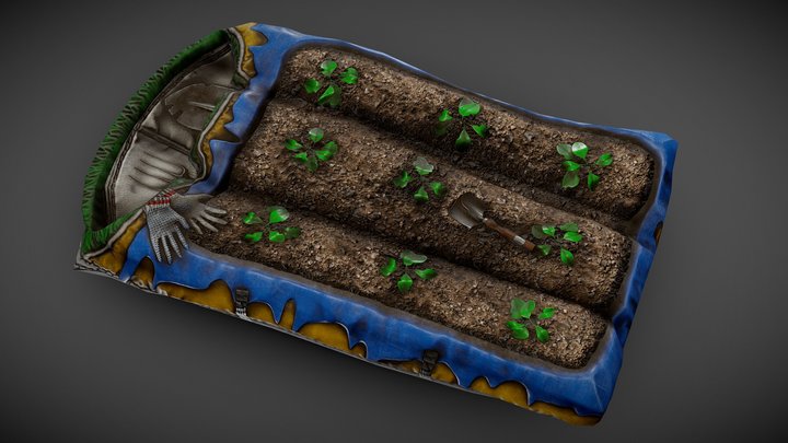 Garden Bag 3D Model