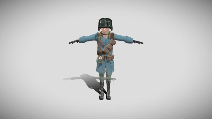 Fallout Squire 3D Model