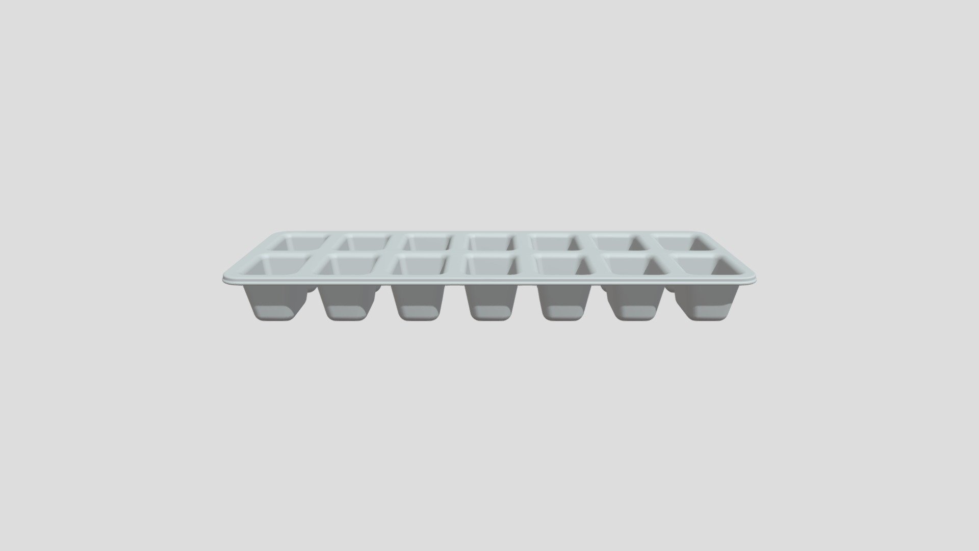 Ice Cube Tray - 3D model by Hafsa_Iqbal [6f00127] - Sketchfab