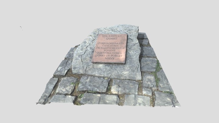 Mil·liari de Quart 3D Model