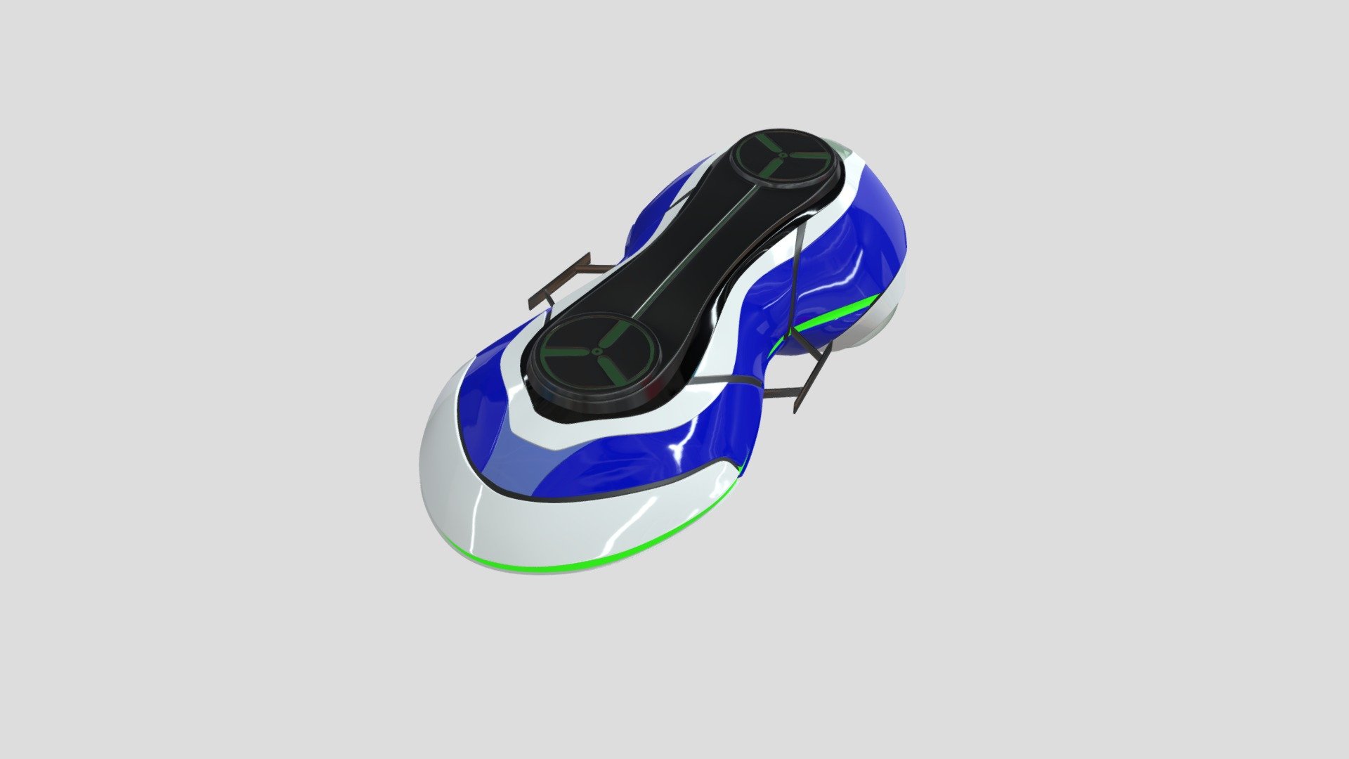 Sonic Riders Zero Gravity Blue Star CGI Updated - 3D model by syar ...