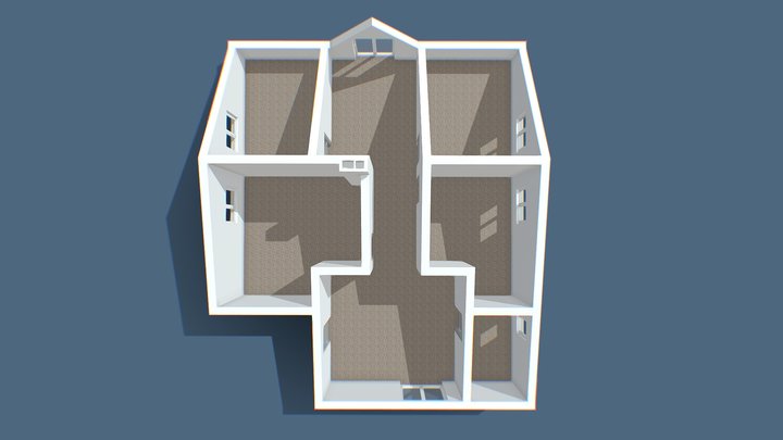 Мансарда 3D Model