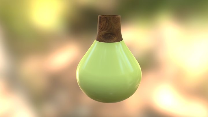 Modern Vase Sml 3D Model