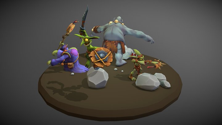 Goblins Collection 3D Model