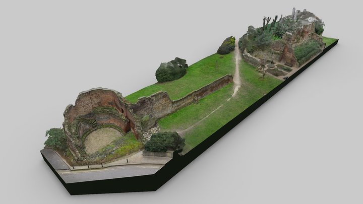 Barber Surgeon's Hall Garden London Wall – Modello 3D gratuito STL