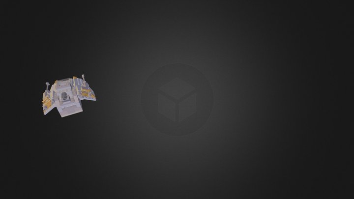 Star Wars Snow-Speeder.3ds 3D Model